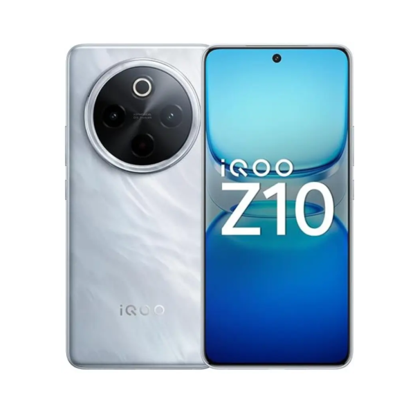 IQOO Z10 5G (Glacier Silver / Silver, 128 GB) (8 GB RAM)