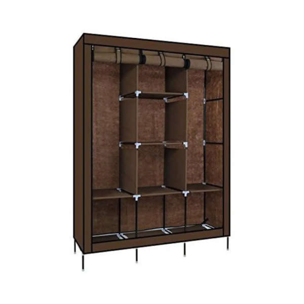 Colcum Micro Fiber Collapsible Wardrobe